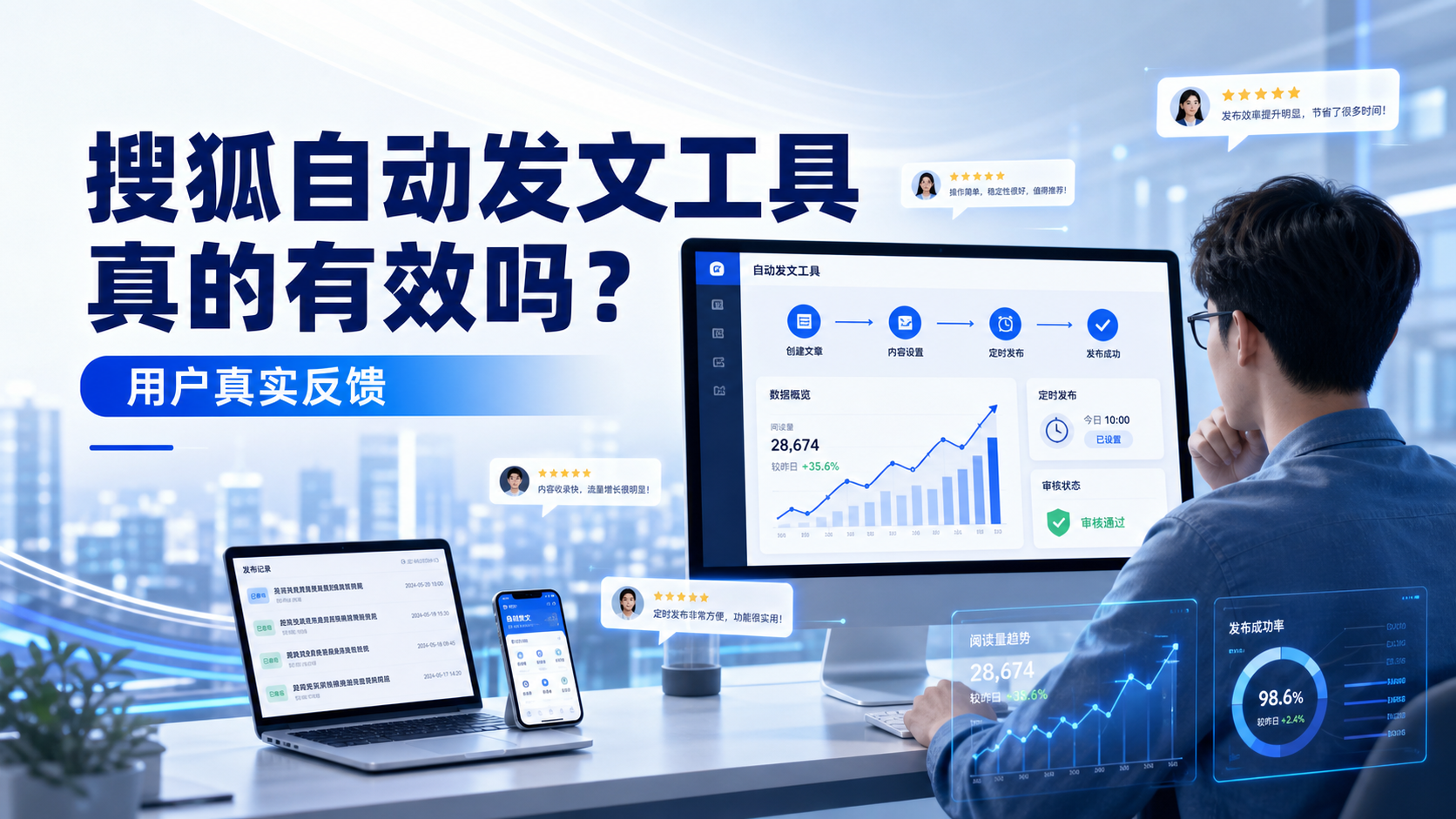 搜狐自动发文工具真的有效吗？洛阳用户的真实反馈